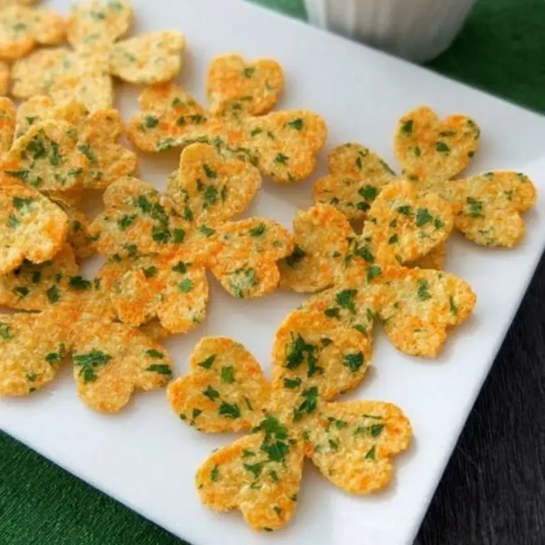 Shamrock Shaped Snack Crisps