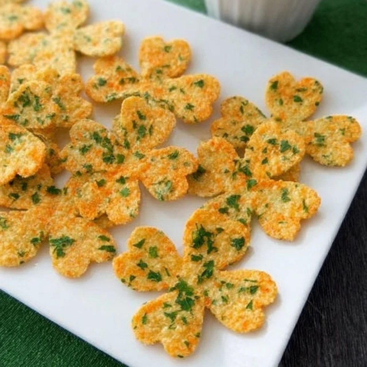 Shamrock Shaped Snack Crisps