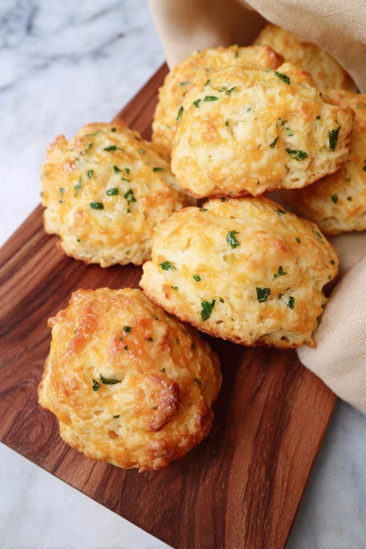 Sourdough Greek Yogurt Cheddar Biscuits