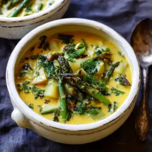 Spring Asparagus and Potato Chowder