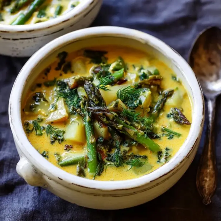 Spring Asparagus and Potato Chowder