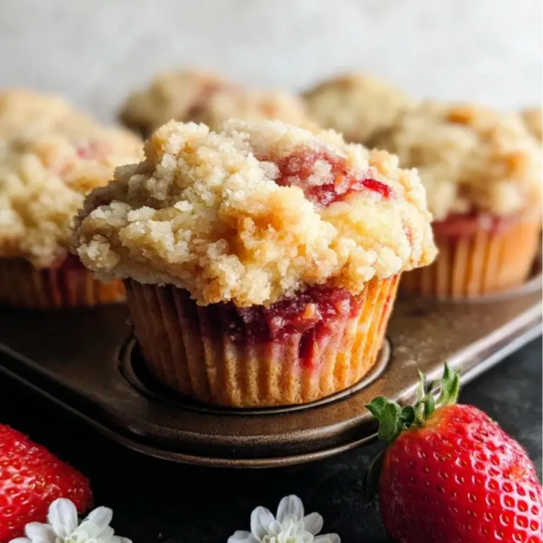 Strawberry Streusel Muffins