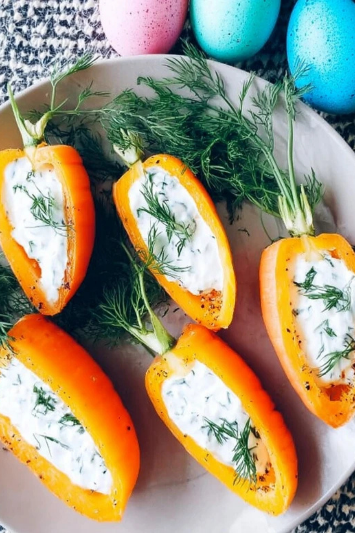 Stuffed Pepper Carrots