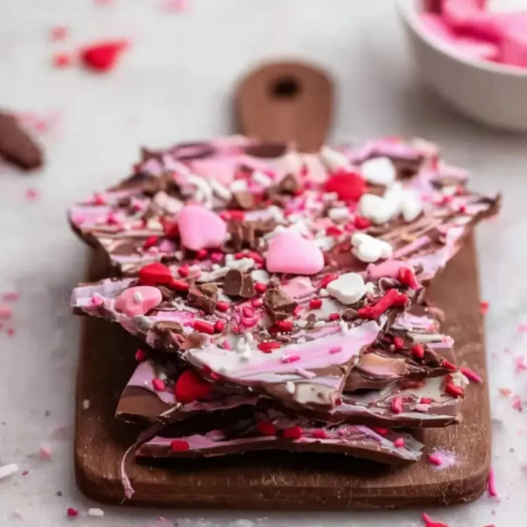 Valentine’s Chocolate Bark