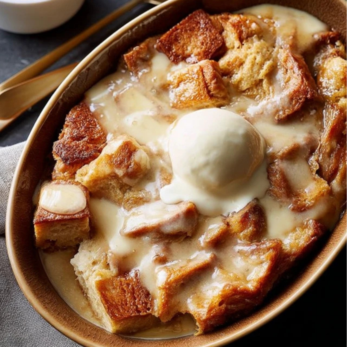 Banana Bread Pudding