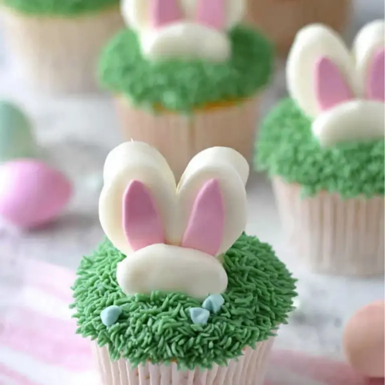 Bunny Butt Cupcakes