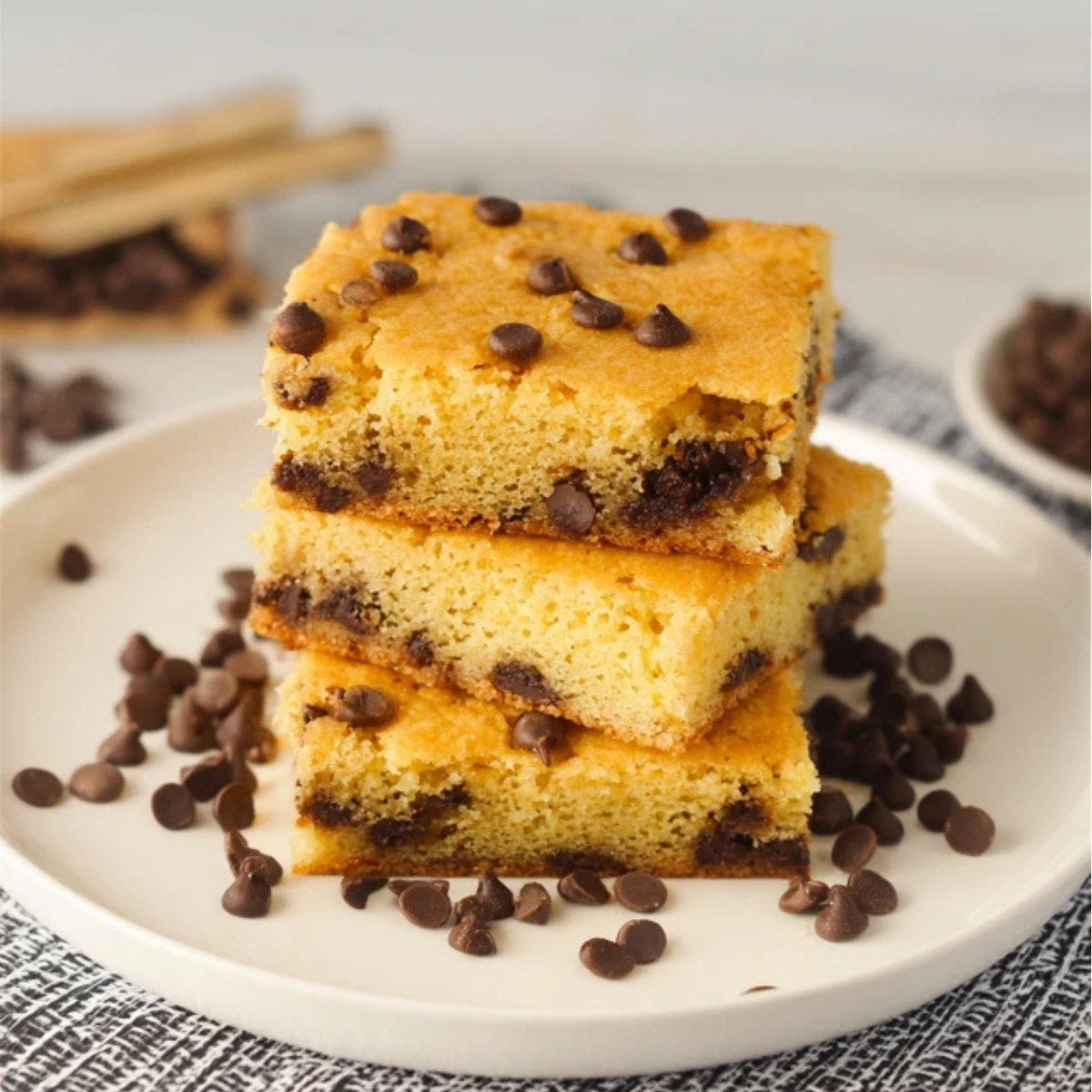 Cake Mix Chocolate Chip Cookie Bars