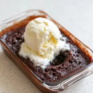 Cottage Cheese Lava Cake