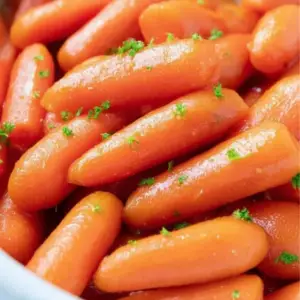Crockpot Glazed Carrots