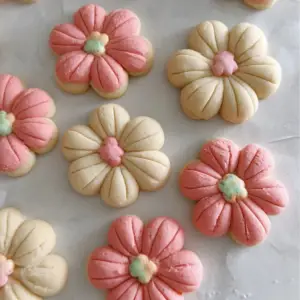 Cute Flower Sugar Cookies
