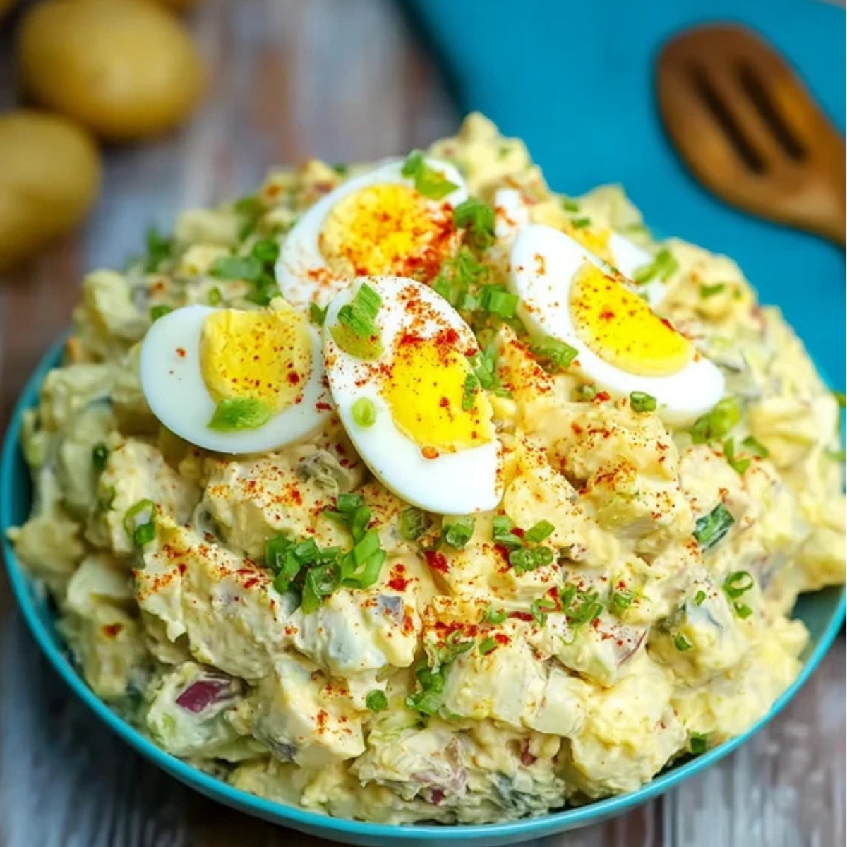 Deviled Egg Potato Salad