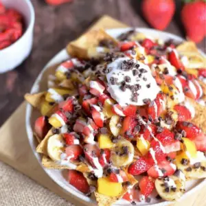 Grilled Dessert Nachos