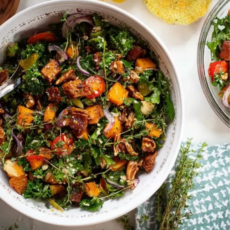 Harvest Salad with Lemon Thyme Dressing