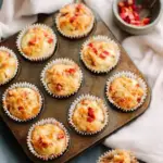 Healthy Rhubarb Muffins with Greek Yogurt
