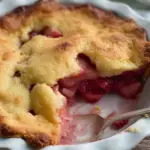 Keto Strawberry Rhubarb Pie