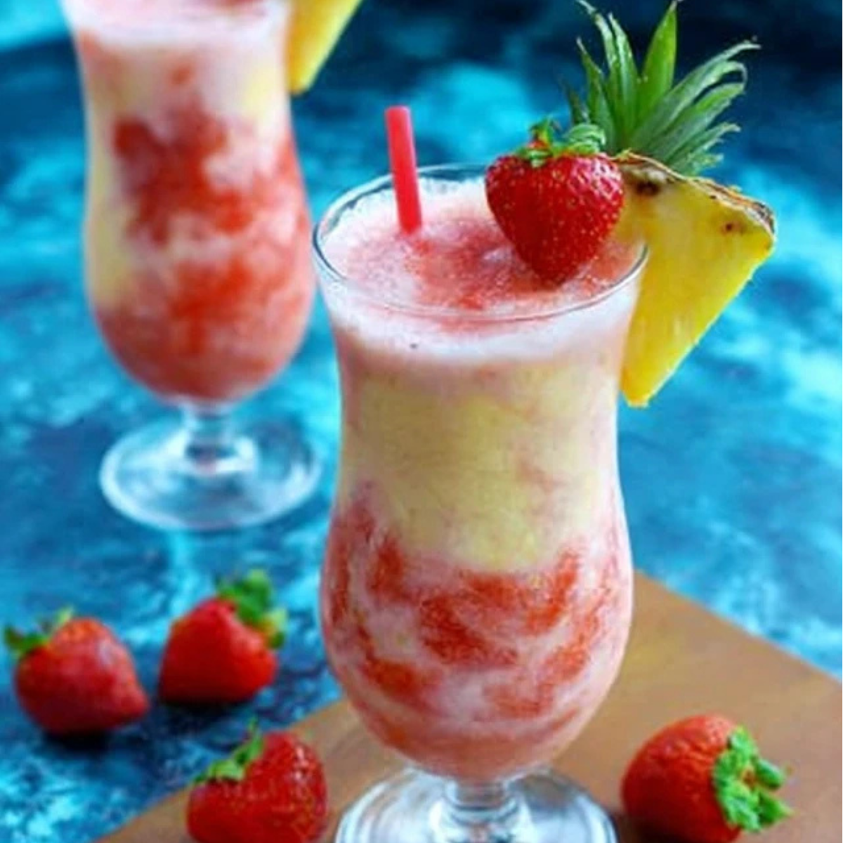 Virgin Strawberry Pina Colada