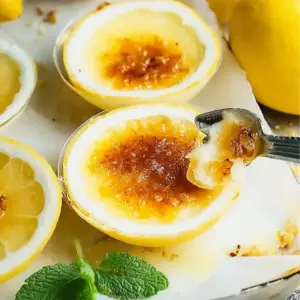 Lemon Posset Brûlée