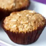 Maple Brown Sugar Oatmeal Muffins