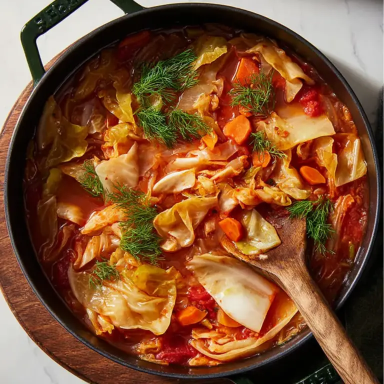 Mediterranean Cabbage Soup