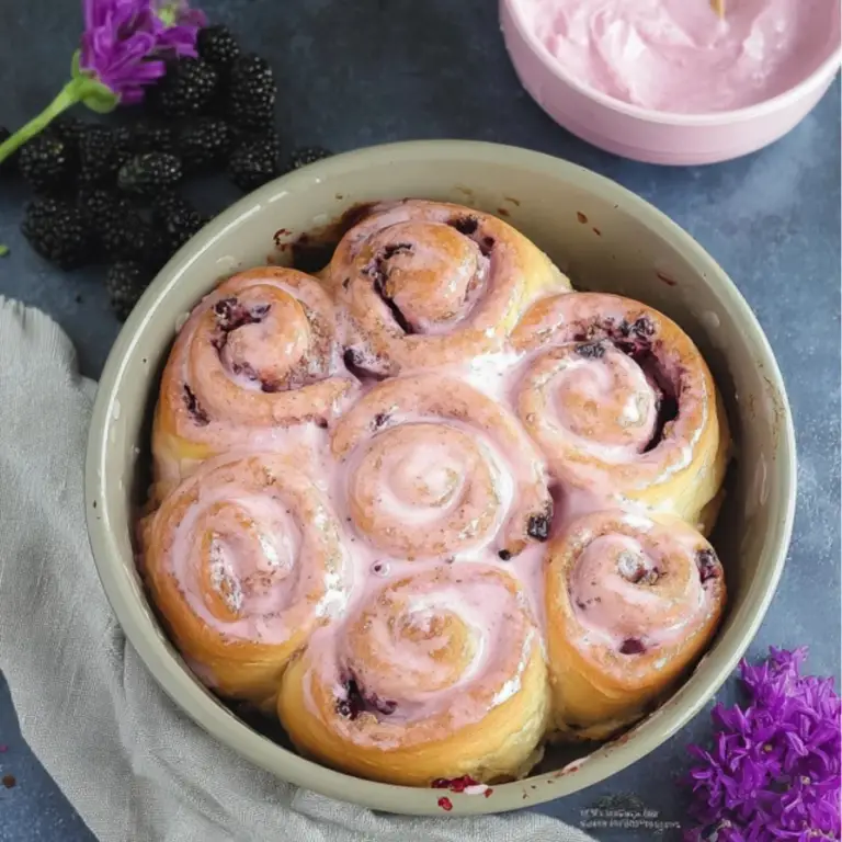 Mulberry Sweet Rolls