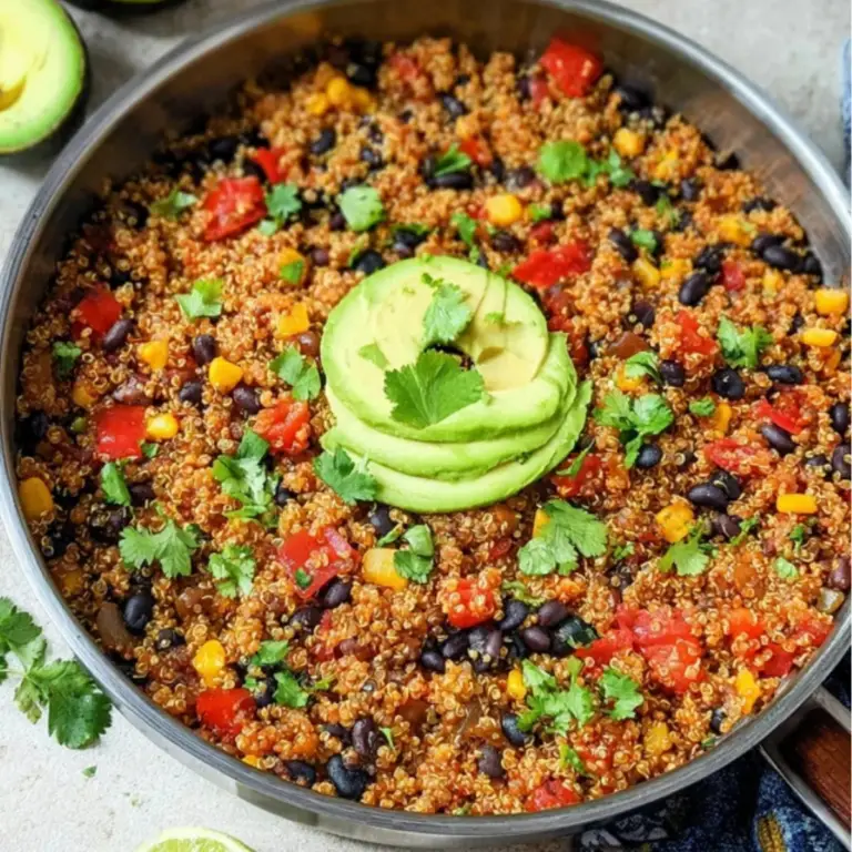 One Pan Mexican Quinoa