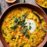 Red Lentil Soup with Saffron