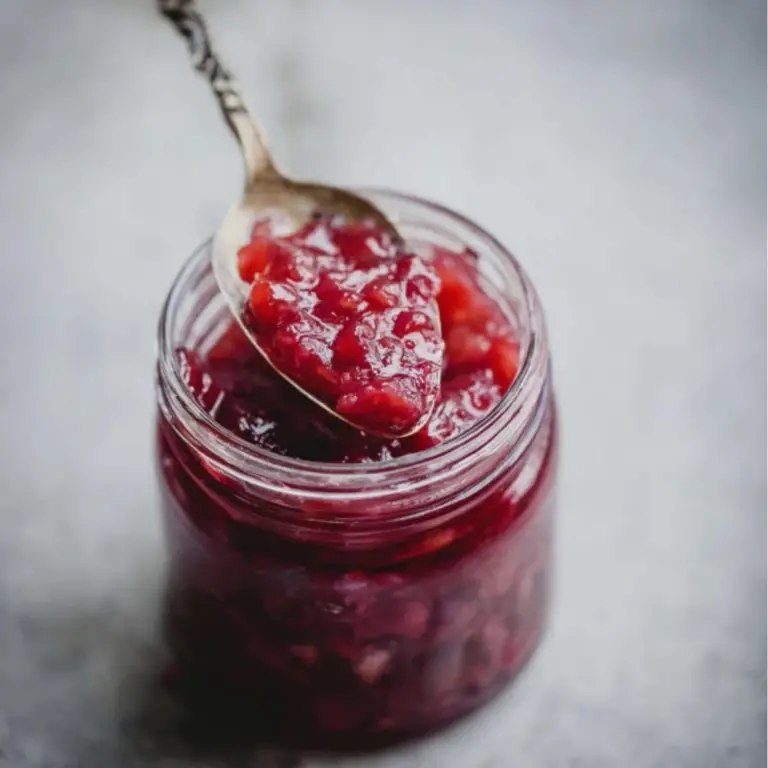 Rhubarb And Vanilla Jam