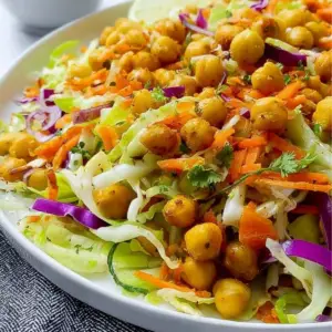 Roasted Chickpea Crunch Salad