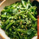 Snap Pea Salad with Zesty Lemon Vinaigrette
