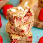 Strawberry Blondies