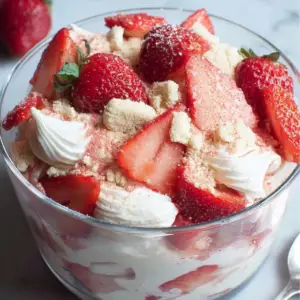 Strawberry Shortcake Fruit Salad