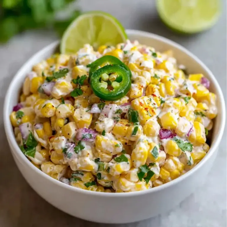 Street Corn Salad with Greek Yogurt