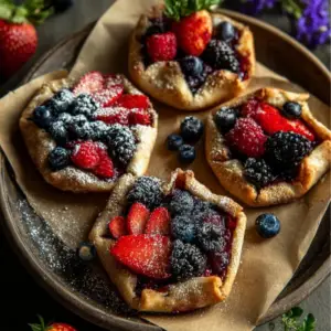 Summer Berry Mini Galettes
