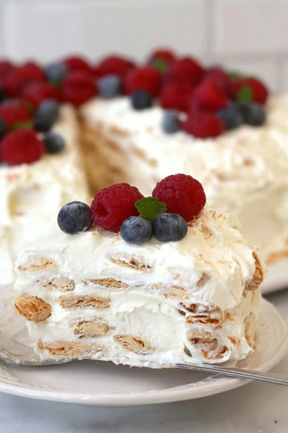 Vanilla Wafer Icebox Cake