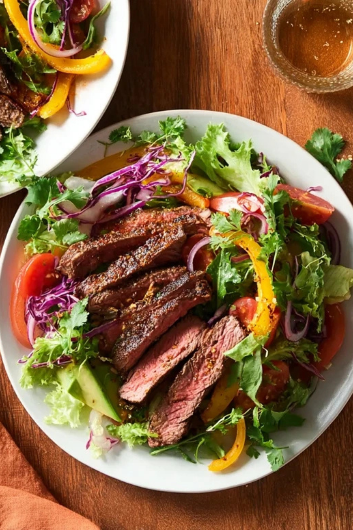 Warm Fajita Steak Salad