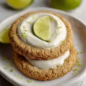 Zesty Key Lime Pie Cookies