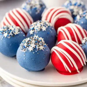 4th Of July Oreo Balls