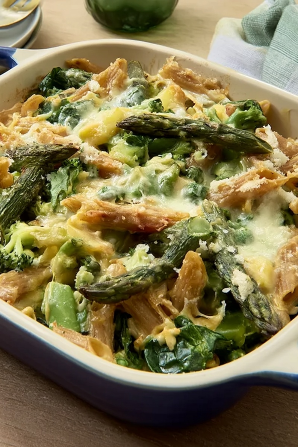 Baked Pasta and Spring Veggies