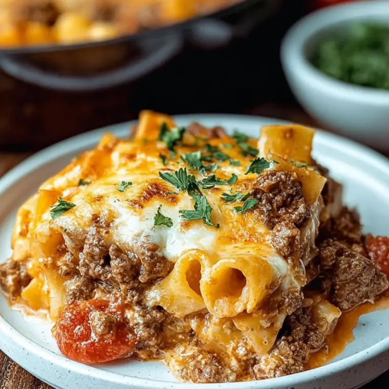 Beef Lombardi Casserole