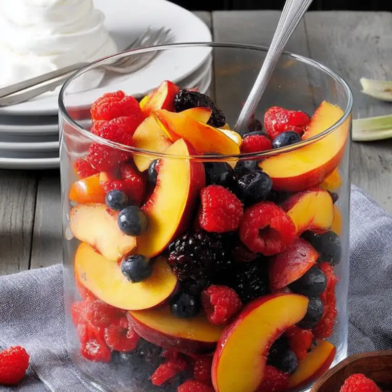 Berry Nectarine Salad