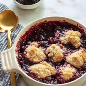 Bisquick Blackberry Cobbler