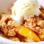 Bisquick Peach Cobbler