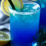 Blue Lagoon mocktail
