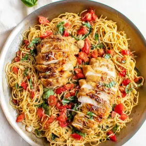 Bruschetta Chicken Pasta