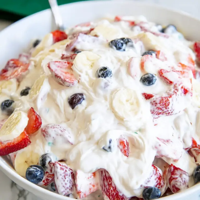 Cheesecake Fruit Salad