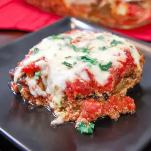 Cheesy Eggplant Lasagna