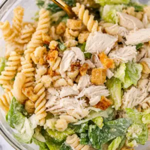 Chicken Caesar Pasta Salad