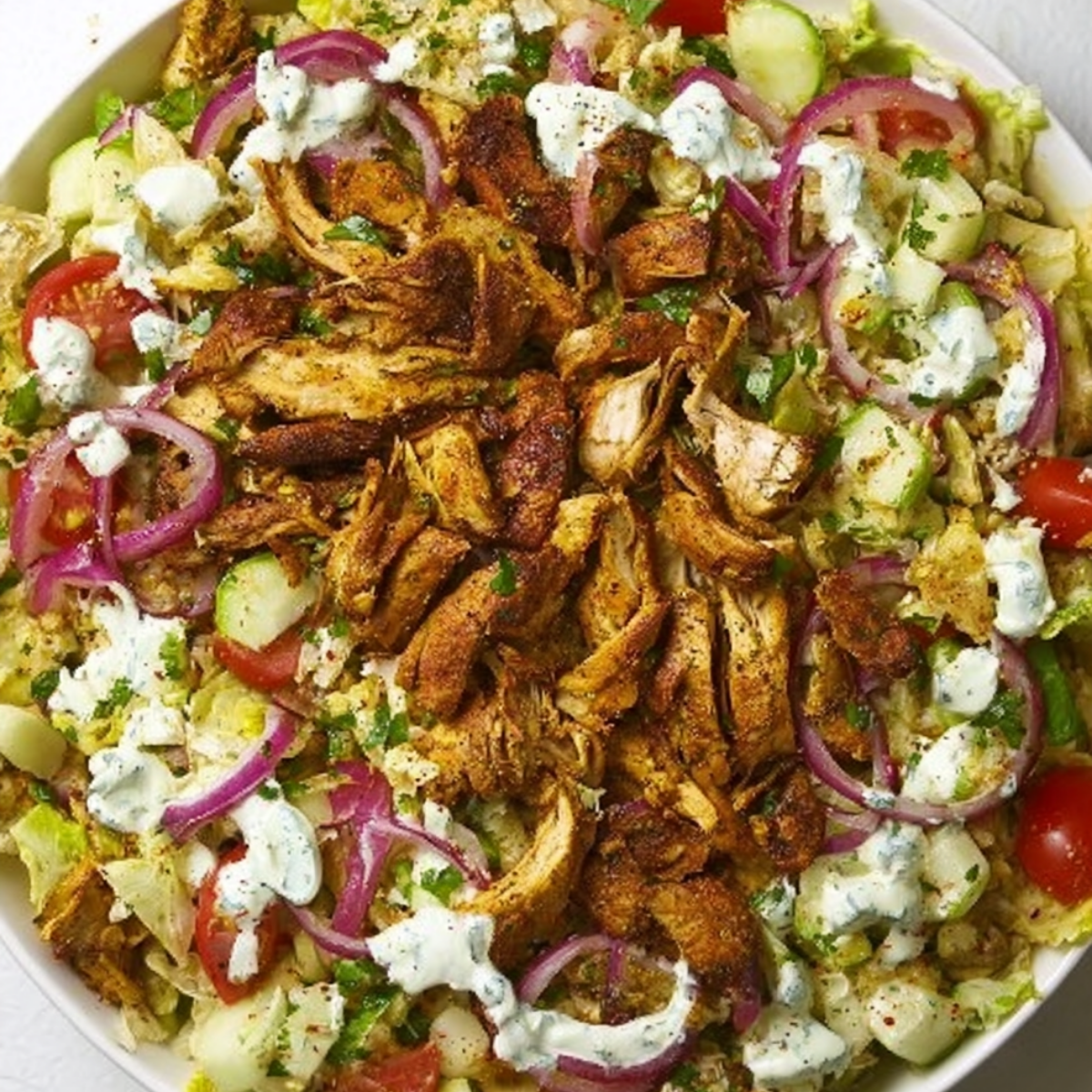Chicken Shawarma Salad