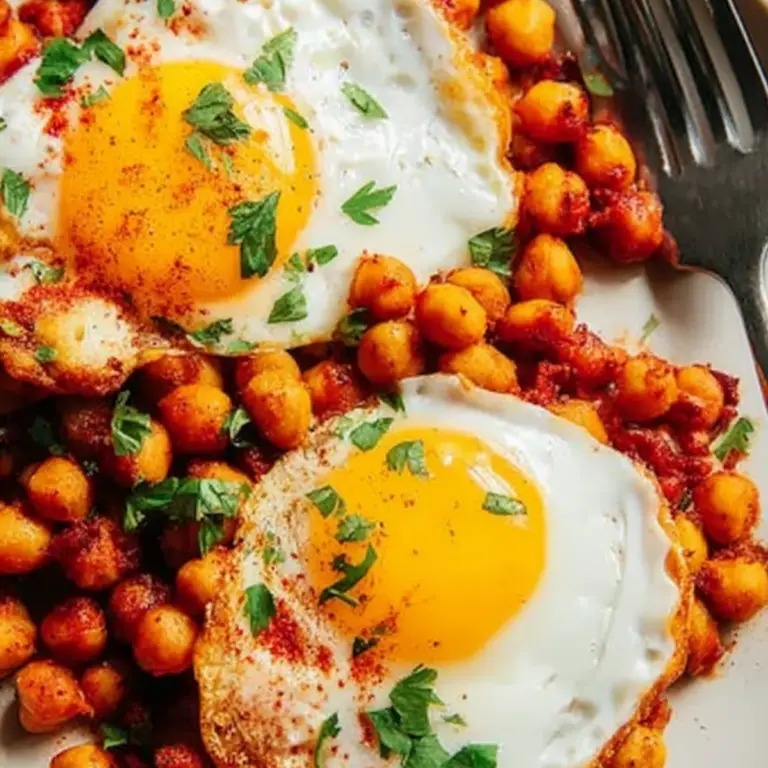Chickpea Fried Eggs