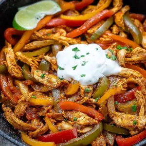 Crockpot Chicken Fajitas for Effortless